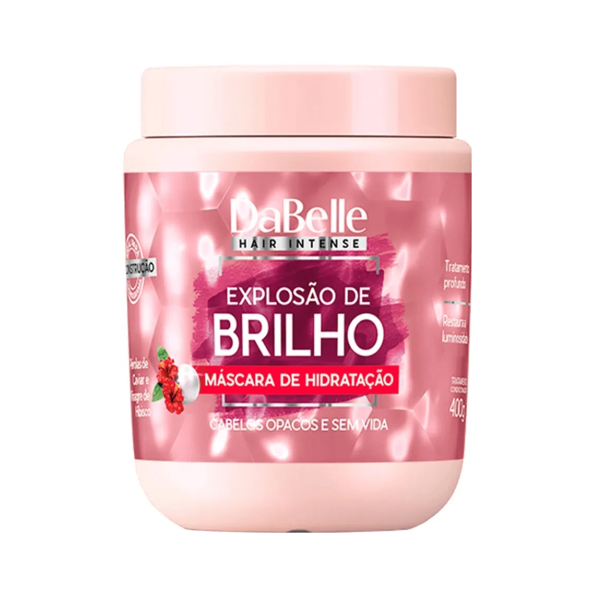 Máscara de Hidratação Capilar Dabelle Explosão de Brilho 400g
